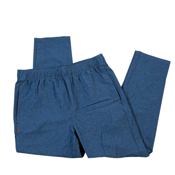 Rhone Mens Jogger Pants Medium Navy Blue Pull On Drawstring Activewear Stretch - Picture 1 of 10